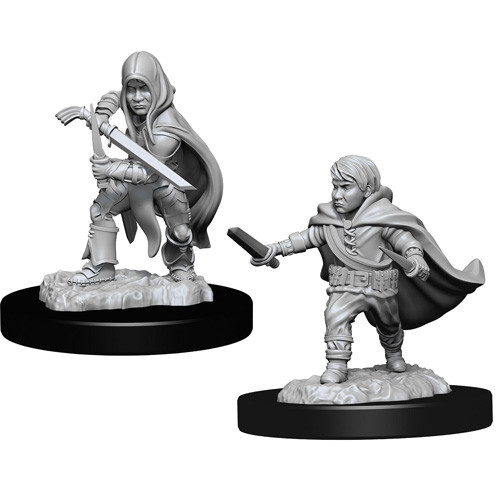 Halfling Rogue - Unpainted - D&D Nolzurs